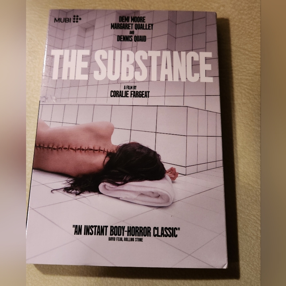 THE SUBSTANCE DVD, new in package